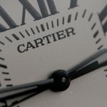 Cartier Santos 100 2878 (1904) - White dial 33 mm Steel case (6/8)