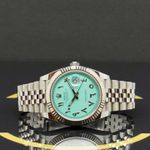 Rolex Datejust 41 126334 (2024) - Turquoise wijzerplaat 41mm Staal (3/7)