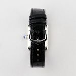 Cartier Tank WSTA0071 (2025) - Black dial 22 mm Steel case (7/8)