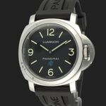 Panerai Luminor Base Logo PAM00774 (2019) - Zwart wijzerplaat 44mm Staal (1/8)