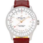 Breitling Navitimer A17395211A1P5 (2023) - White dial 35 mm Steel case (2/2)