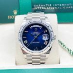 Rolex Day-Date 40 228239 (2024) - Blue dial 40 mm White Gold case (1/5)