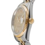 Rolex Datejust 36 16233 (1991) - Champagne dial 36 mm Gold/Steel case (6/8)