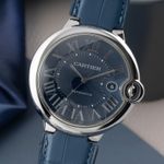 Cartier Ballon Bleu 42mm WSBB0025 (Unknown (random serial)) - Blue dial 42 mm Steel case (3/8)
