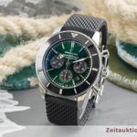 Breitling Superocean Heritage II Chronograph AB01621A1L1S1 (2020) - Green dial 44 mm Steel case (1/8)