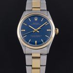 Rolex Oyster Perpetual 1002 (1969) - Blauw wijzerplaat 34mm Staal (3/7)