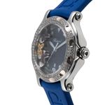 Chopard Happy Sport 27/8922 (2005) - Zwart wijzerplaat 31mm Staal (6/8)