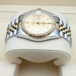 Rolex Datejust 36 16233 (1993) - Champagne wijzerplaat 36mm Goud/Staal (3/6)