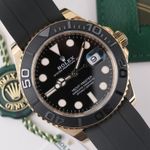 Rolex Yacht-Master 42 226658 (2022) - Black dial 42 mm Yellow Gold case (3/8)