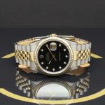 Rolex Datejust 36 16233 (1992) - Black dial 36 mm Gold/Steel case (4/7)