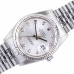 Rolex Datejust 36 16234 (2004) - Silver dial 36 mm Steel case (1/8)