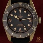 Tudor Black Bay Bronze 79250BA (2020) - Grijs wijzerplaat 43mm Brons (1/7)