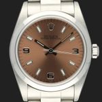 Rolex Oyster Perpetual 31 77080 (2000) - Roze wijzerplaat 31mm Staal (2/8)