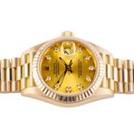Rolex Lady-Datejust 69178 (1991) - Champagne dial 26 mm Yellow Gold case (5/8)