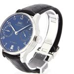 IWC Portuguese Automatic IW500710 (2024) - Blauw wijzerplaat 42mm Staal (3/4)