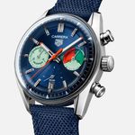 TAG Heuer Carrera CBS2213.FN6002 (2024) - Blue dial 39 mm Steel case (1/1)