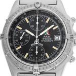 Breitling Chronomat A13050.1 (1998) - Black dial 39 mm Steel case (1/8)