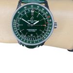 Breitling Navitimer A17326361L1P2 (2024) - Groen wijzerplaat 41mm Staal (2/8)