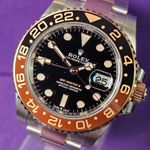 Rolex GMT-Master II 126711CHNR (2022) - Zwart wijzerplaat 40mm Goud/Staal (3/5)