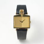Corum Unknown 55595 (1990) - Champagne dial 34 mm Yellow Gold case (3/4)