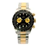 Tudor Black Bay Chrono 79363N (2020) - Black dial 41 mm Gold/Steel case (1/7)