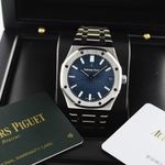 Audemars Piguet Royal Oak Selfwinding 15500ST.OO.1220ST.01 (2020) - Blue dial 41 mm Steel case (7/7)