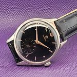 Omega Vintage 2505 (1940) - Zwart wijzerplaat 38mm Staal (1/5)