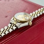 Rolex Lady-Datejust 69173G (1989) - Gold dial 26 mm Gold/Steel case (7/8)