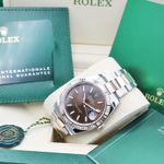 Rolex Datejust 41 126331 (2022) - Brown dial 41 mm Gold/Steel case (7/7)
