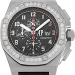 Audemars Piguet Royal Oak Offshore Chronograph 26134BC (Unknown (random serial)) - Black dial 48 mm White Gold case (1/5)
