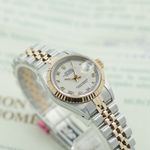 Rolex Lady-Datejust 69173 (1982) - Beige dial 26 mm Gold/Steel case (1/8)
