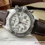 Breitling Chrono Cockpit A1335812A578 (Unknown (random serial)) - White dial 39 mm Steel case (2/8)