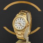Rolex Yacht-Master 40 16628 (1991) - White dial 40 mm Yellow Gold case (2/7)