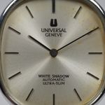 Universal Genève Microtor 866049 (1967) - Zilver wijzerplaat 32mm Staal (4/8)