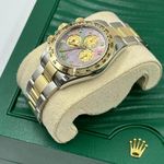 Rolex Daytona 116503 (2021) - Pearl dial 40 mm Gold/Steel case (2/10)