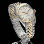 Rolex Datejust 1601 (1970) - Silver dial 36 mm Gold/Steel case (4/7)