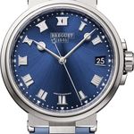 Breguet Marine 5517TI/Y1/5ZU (2026) - Blue dial 40 mm Titanium case (1/1)