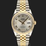 Rolex Datejust 36 126233 (2020) - 36mm Goud/Staal (3/8)