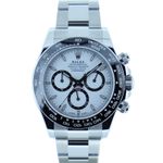 Rolex Daytona 116500LN (2024) - Wit wijzerplaat 40mm Staal (1/6)