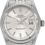 Rolex Datejust 1603 (Unknown (random serial)) - Silver dial 36 mm Steel case (1/2)