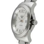 Longines Conquest L3.659.4.76.6 (2010) - Zilver wijzerplaat 41mm Staal (5/8)