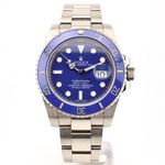 Rolex Submariner Date 116619LB (2013) - Blauw wijzerplaat 40mm Witgoud (1/2)