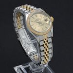 Rolex Lady-Datejust 69173 (1988) - Gold dial 26 mm Gold/Steel case (4/7)