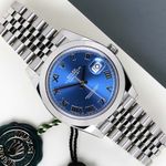 Rolex Datejust 41 126300 (2024) - Blue dial 41 mm Steel case (1/8)