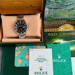 Rolex Submariner Date 16610 (1995) - Zwart wijzerplaat 40mm Staal (5/8)