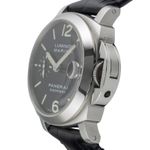 Panerai Luminor Marina Automatic PAM00048 (Unknown (random serial)) - Black dial 40 mm Steel case (6/8)