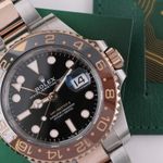 Rolex GMT-Master II 126711CHNR (2023) - Black dial 40 mm Gold/Steel case (3/8)