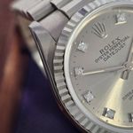 Rolex Datejust 31 68279 (1995) - Silver dial 31 mm White Gold case (3/6)