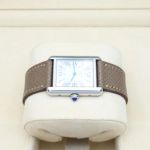 Cartier Tank Solo W5200005 (2014) - Wit wijzerplaat 24mm Staal (4/8)