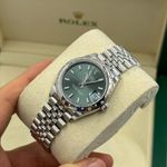 Rolex Datejust 278344RBR (2024) - Green dial 31 mm Steel case (7/10)